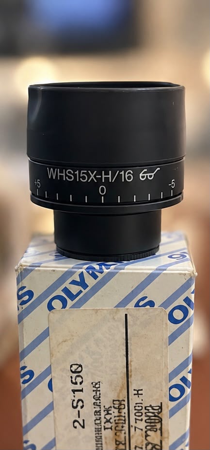 Ocular Olympus WHS15X-H/16 15X para Microscopio. Nuevo, original, almacenado.
