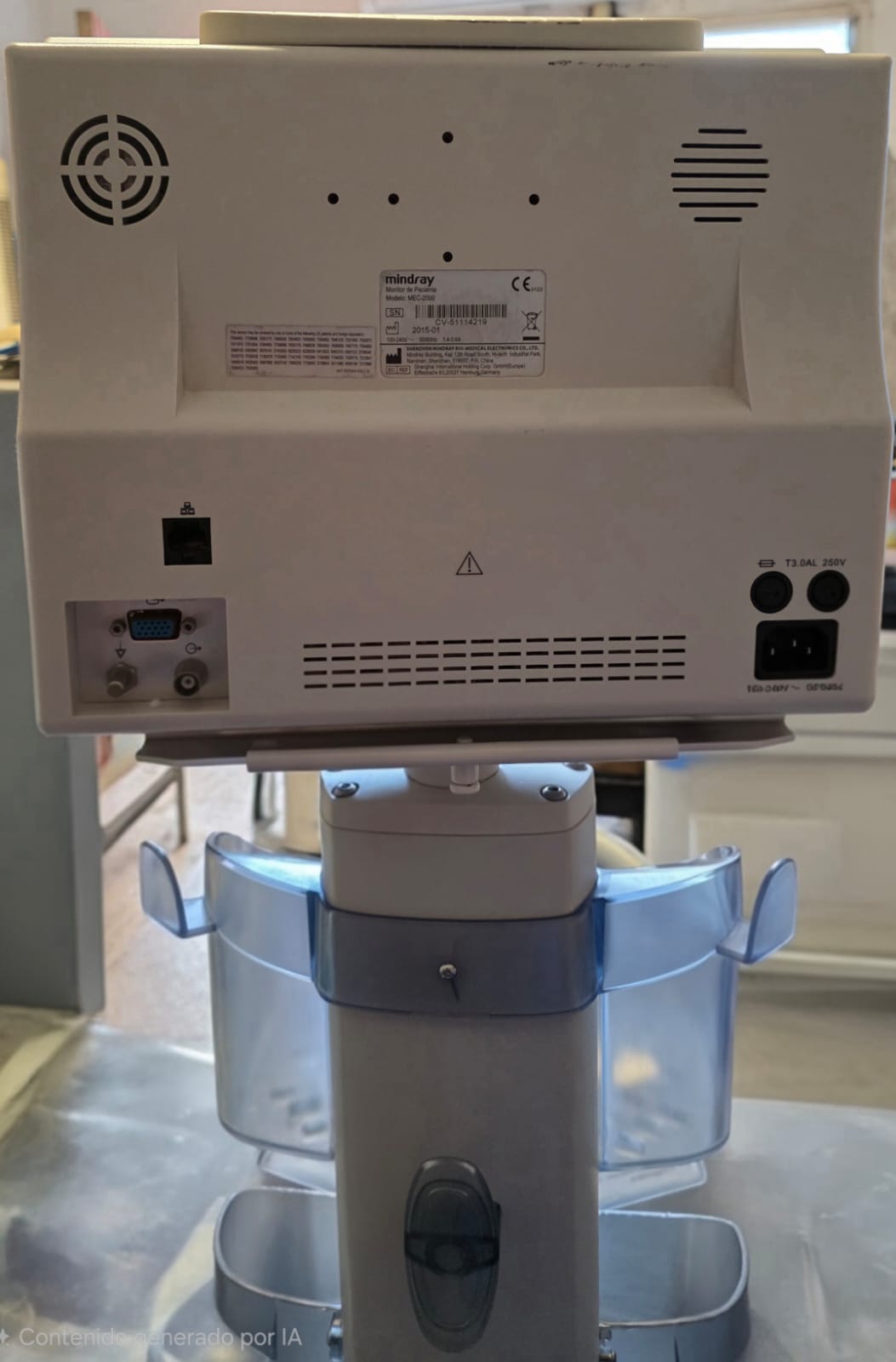 Monitor de Signos Vitales Mindray MEC-2000